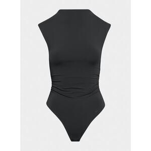 Aritzia Original Contour Fortify Second-Skin Ruched Mockneck Bodysuit - XS